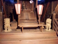 寺町の金比羅神社の狛犬