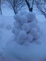 雪灯ろう①