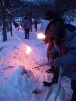 雪灯ろう④